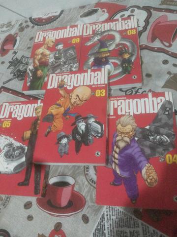 Mangá's Dragon Ball edição definitiva