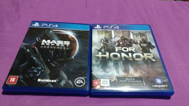 Mass Effect Andromeda e For Honor PS4