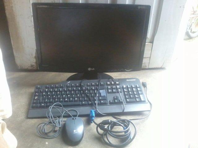 Monitor LG pra levar logo + 2 Brindes (teclado e mouse)