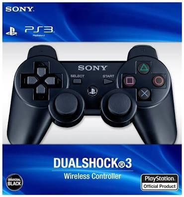 Na Caixa zero Controle Playstation Ps3