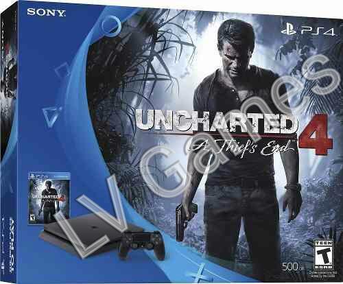Ps4 Slim Playstation gb Uncharted 4
