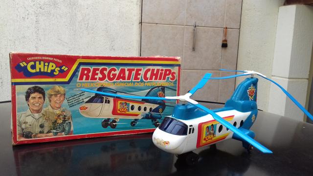 Resgate Chips Helicóptero