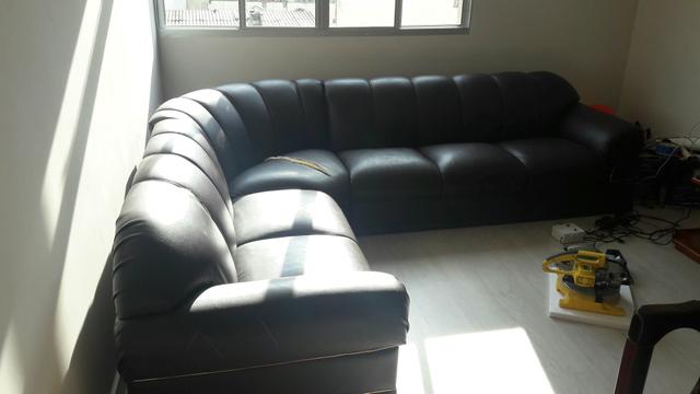 Sofá excelente bem grande para reformar