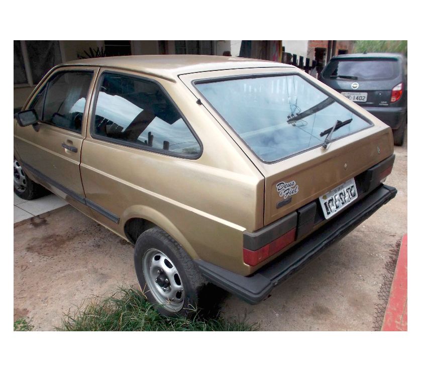 Wolkswagen Gol plus 1.6 AP 8V Álcool 2P  Dourado - 