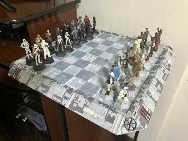 Xadrez Star Wars, Jogo de Tabuleiro Planeta Diagostini Usado 23073673