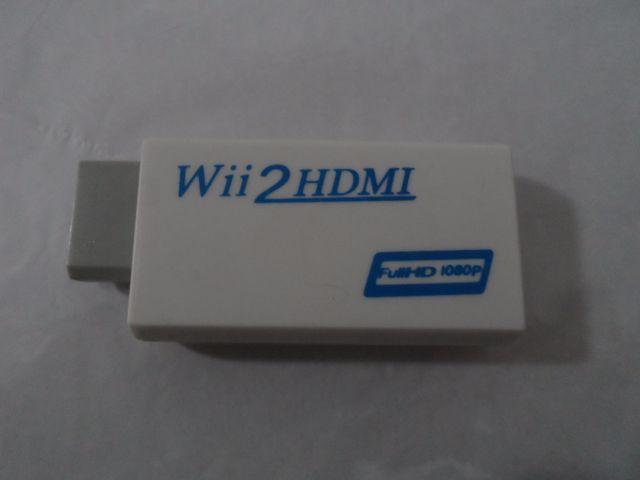 Adaptador Hdmi Nintendo Wii Full Hd p