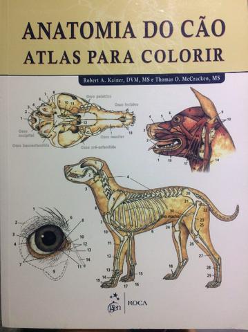 Atlas Para Colorir Anatomia do Cão