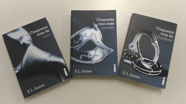 Box Livros Trilogia 50 Tons de Cinza - 3 volumes - Usado
