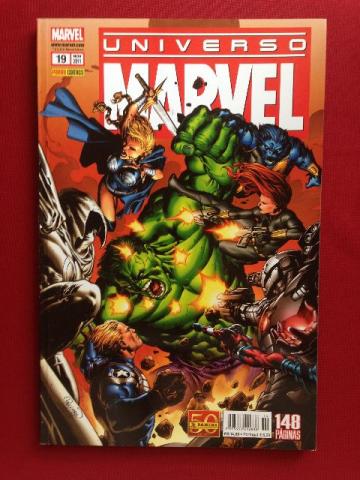 Hq - Universo Marvel - Nº 19 - Panini Comics - Marvel