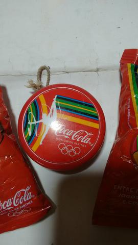 Ioiô da Coca-Cola antigo da olimpíadas