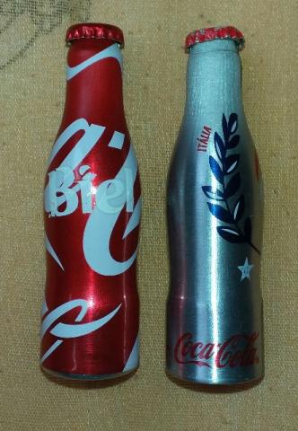Minigarrafinhas Da Galera Coca Cola  Em Alumínio