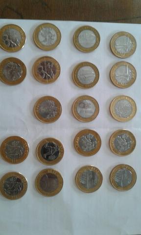 Moedas comemorativas