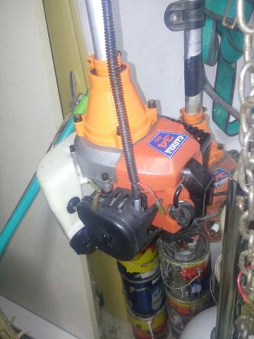 Rossadeira Gama 34cc funcionando