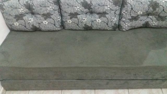 Sofá cama cinza