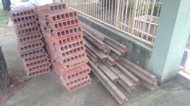 Vigotas para lajes pré moldadas com Tijoletas