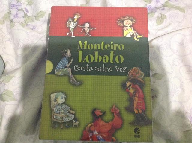Box Novo de livros Monteiro Lobato