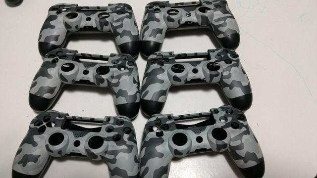 Carcaça para controle ps4 camuflado