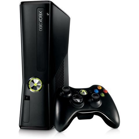 Console Xbox 360 Slim 4GB com Controle