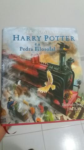 Harry Potter e a pedra filosofal versão ilustrada
