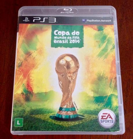 Jogo de PlayStation 3 especial Copa no Brasil 