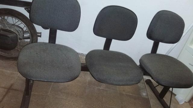 Longarina 3 cadeiras