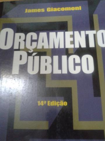 Orçamento Público - Giacomoni - 14ª edição / 