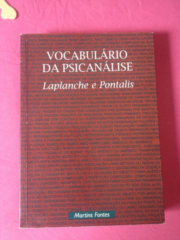 Vocabulário da psicanálise