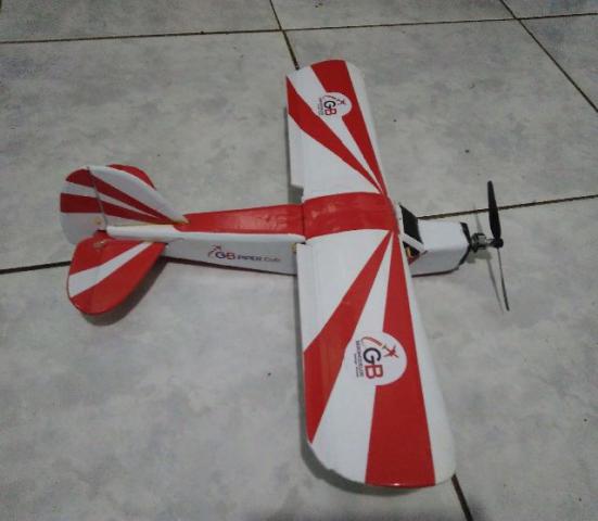 Aeromodelo Piper Mini - c/ motor + esc e servos