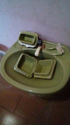 Antigo kit banheiro (6peças)