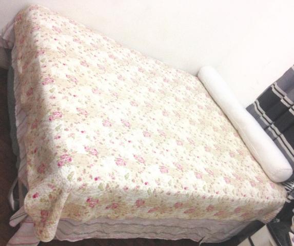 Cama box casal + colchão Orthosuport