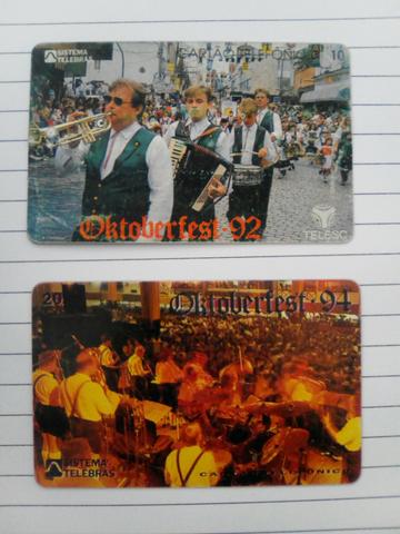 Coleção cartão telefone