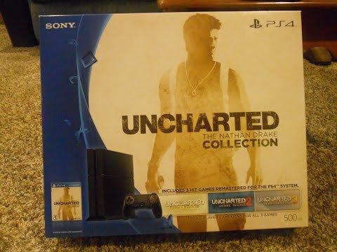 Console sony playstation 4 bundle uncharted modelo 