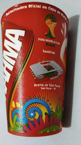 Copo Coca-Cola Copa do Mundo Brasil 