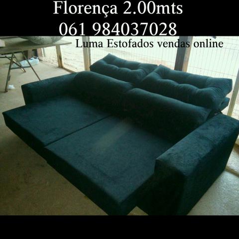 Estofado retrátil e reclinável 2 metros referente a 3