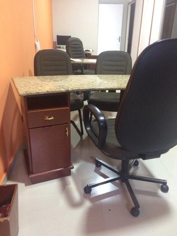 Jogo de mesa, escrivaninha para escritório