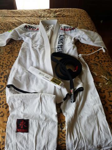 Kimono Keiko trançado n 04 -Adulto