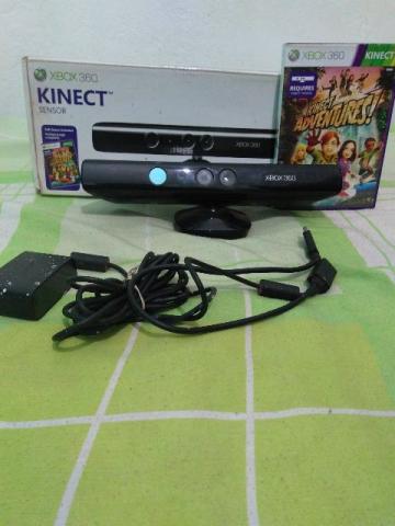 Kinect Xbox 360 com adaptador