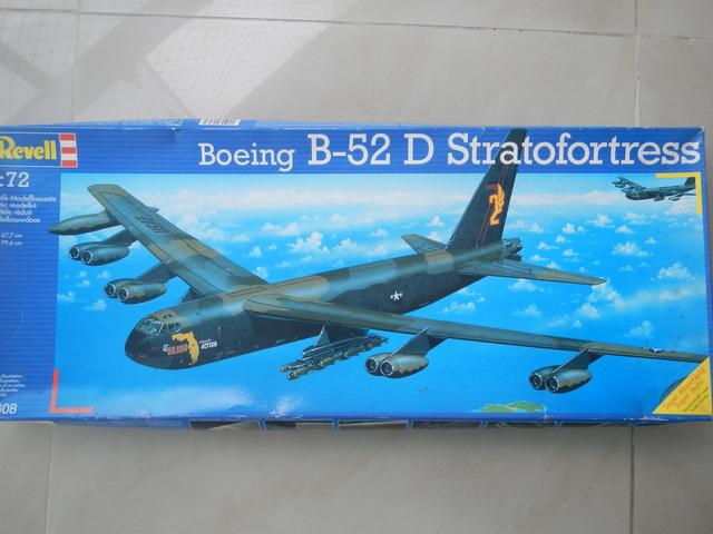 Kit B-52D Stratofortress Revell Escala 1/72