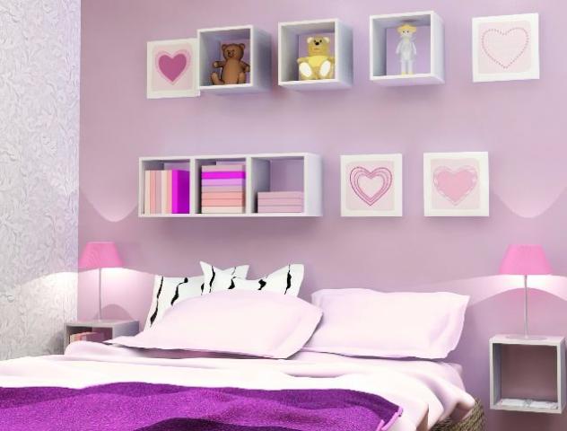 Kit De Nichos E Criados Mudos Para Quarto Nº92