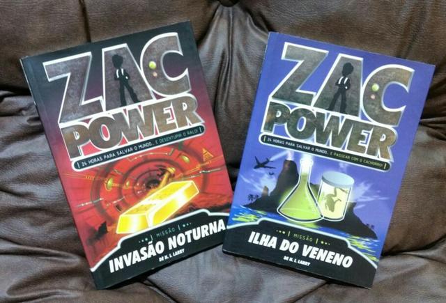 Livros da coleção Infanto Juvenil: Zac Power