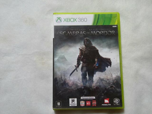 Sombras de mordor do Xbox 360 original