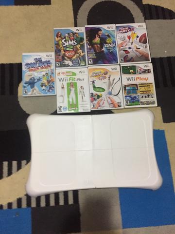 Wii balance board com 7 jogos !