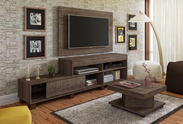 A promoção da redeconfort moveis. rack com painel por