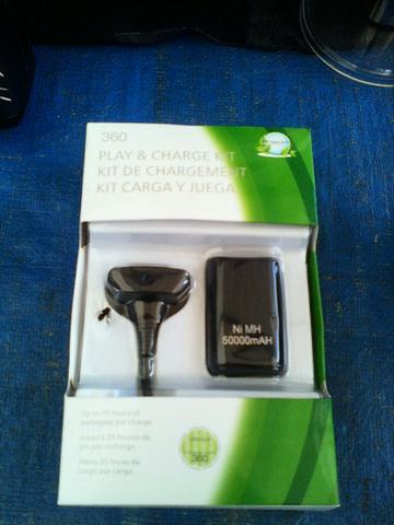 Bateria recarregavél xbox 360