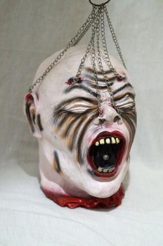 Cabeça Decepada - Adereço decorativo para Halloween