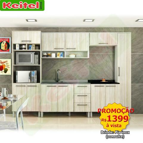 Cozinha Completa + Brinde Pia Inox