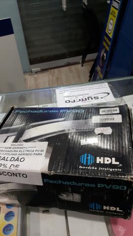 Fechadura elétrica hdl inox para portas de vidro e blindex