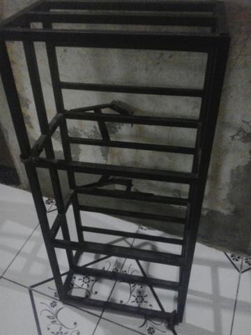 Grade suporte para moto