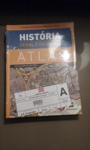 História geral e do brasil - atlas