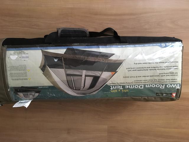 Kit camping usado uma única vez"